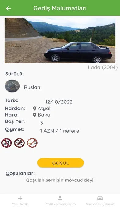 Capturas de pantalla de JAMP - carpooling