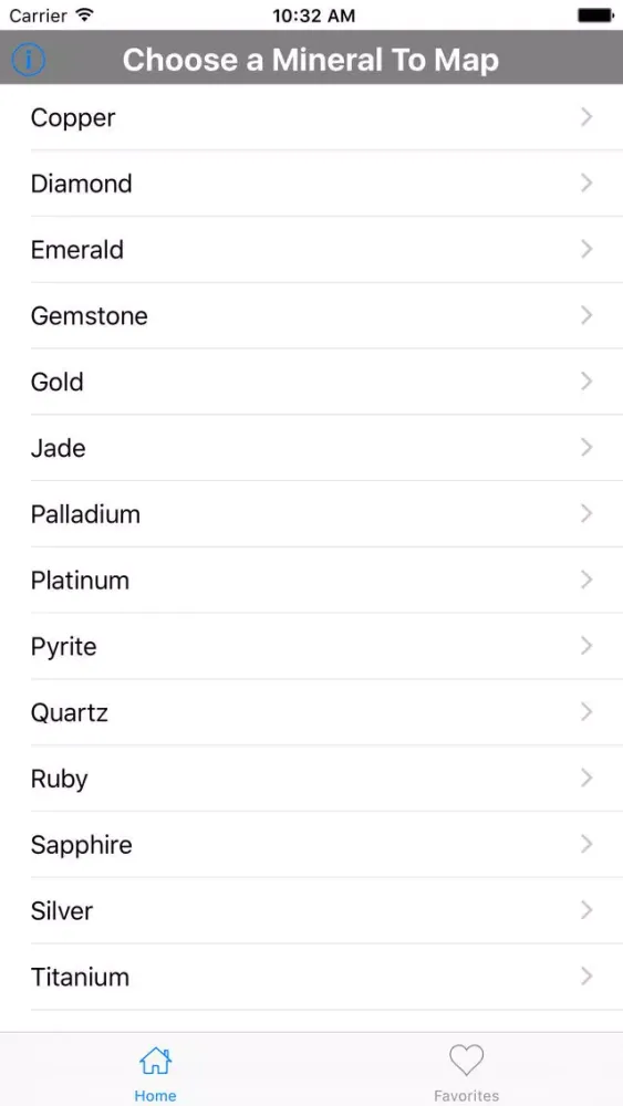 Mineral Finder স্ক্রিনশট
