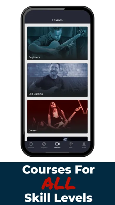 Guitar Lessons by JamPlay Screenshots