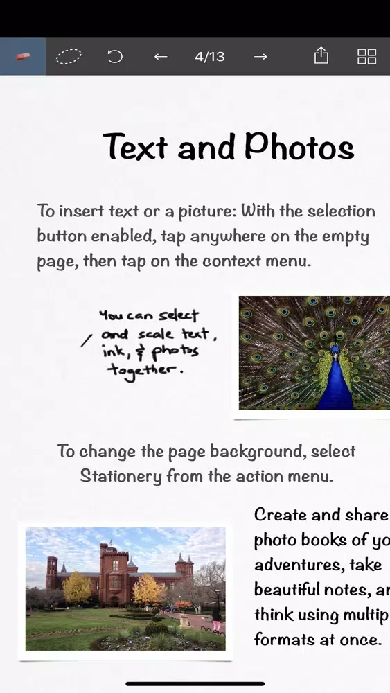 Tangkapan skrin Inkpad Note -Handwriting Taker