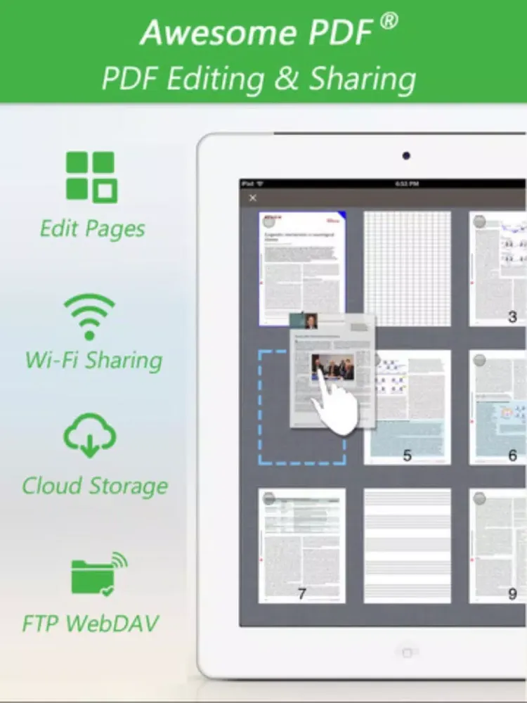 Capturas de tela do PDF Annotate Suite - for Adobe Acrobat PDFs iPad 