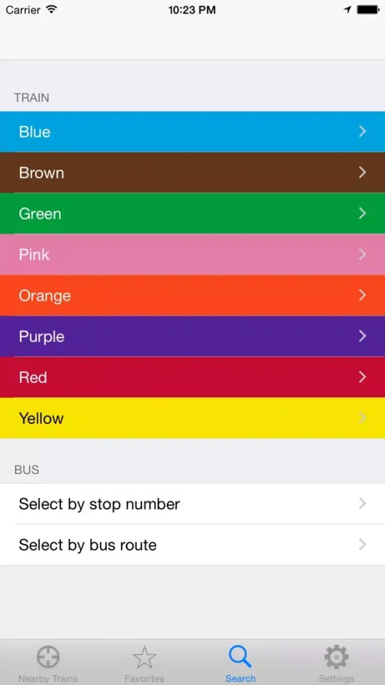 Screenshot di Next Transit - for CTA