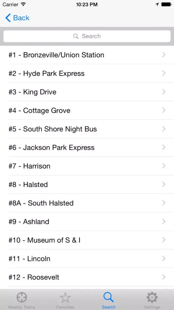 Screenshot di Next Transit - for CTA