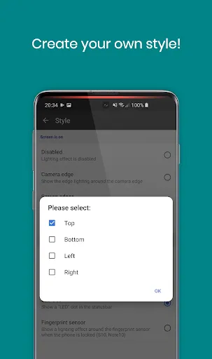 Tangkapan layar Notification light for Samsung