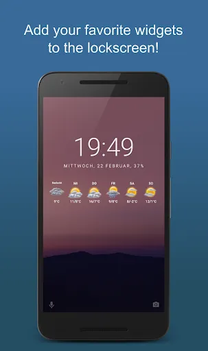 Floatify Lockscreen Screenshots