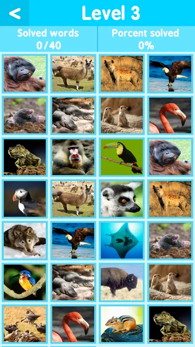 kids pics quiz : animal alphabet learning Screenshots