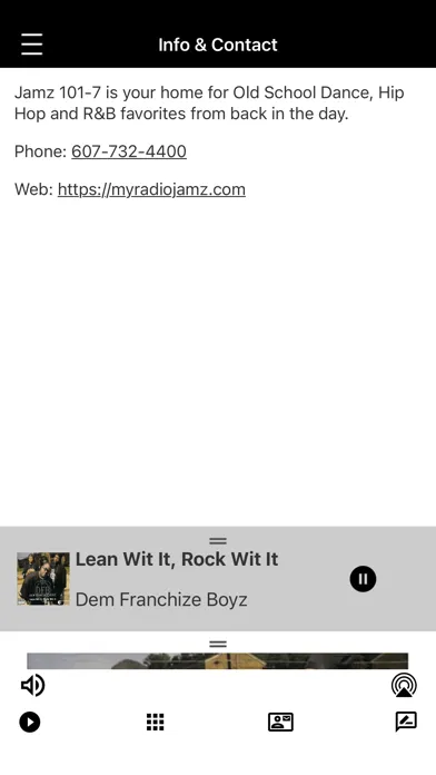 Zrzuty ekranu My Radio Jamz