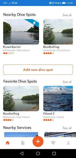 Zrzuty ekranu Divers Guide