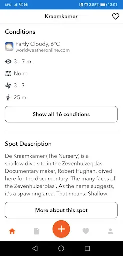 Zrzuty ekranu Divers Guide