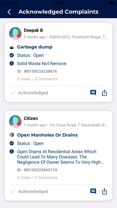 Swachhata  Councillor سکرین شاٹس