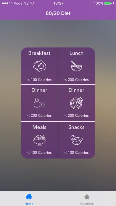 Zrzuty ekranu 80/20 Clean Eating Diet