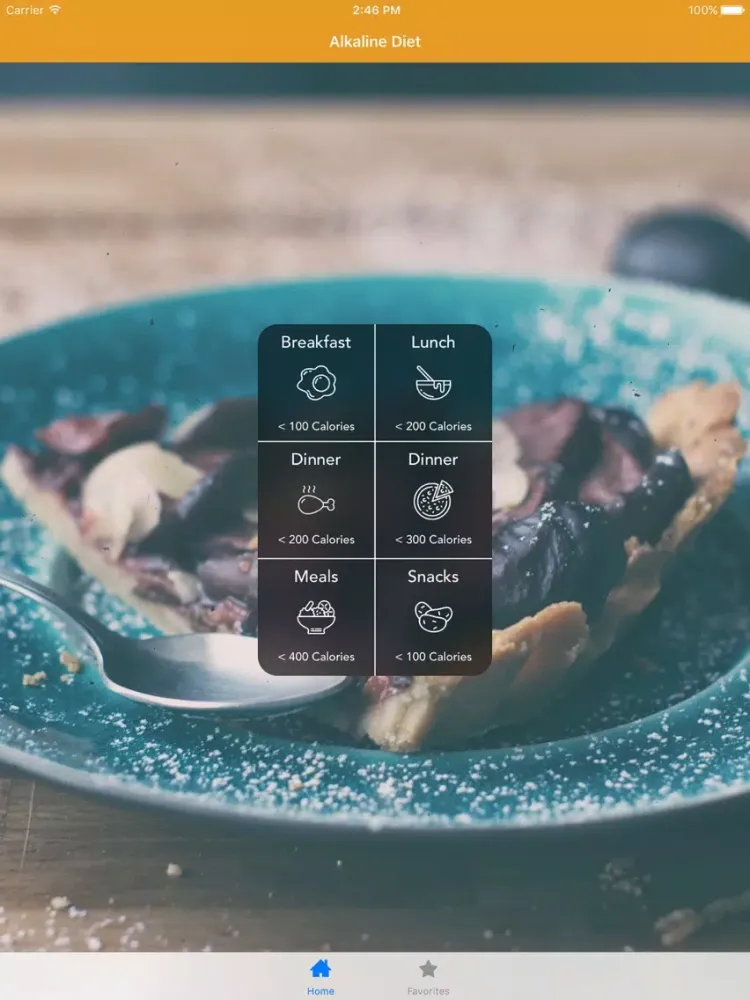 Alkaline Diet Food Recipes iPad  Ekran Görüntüleri