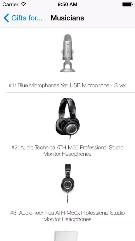 Screenshot di Christmas Gift Finder ©