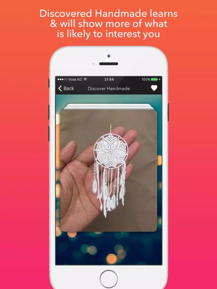 Скриншоты Discover Handmade - Crafted with Crochet, Knitting, Jewelry, Watercolor, Sewing, Pottery iPad 