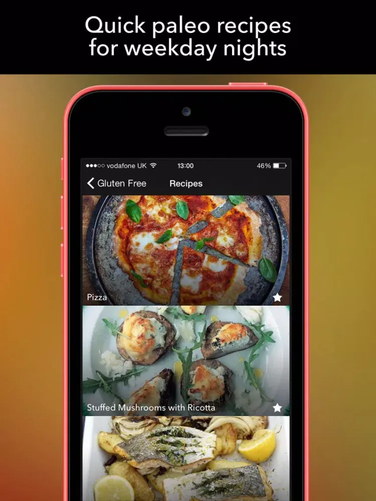 Paleo Eats - Caveman Diet Recipes iPad  Screenshots
