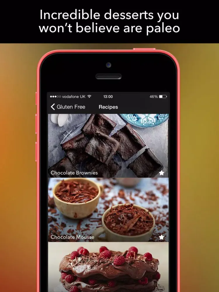 Paleo Eats - Caveman Diet Recipes iPad  Screenshots