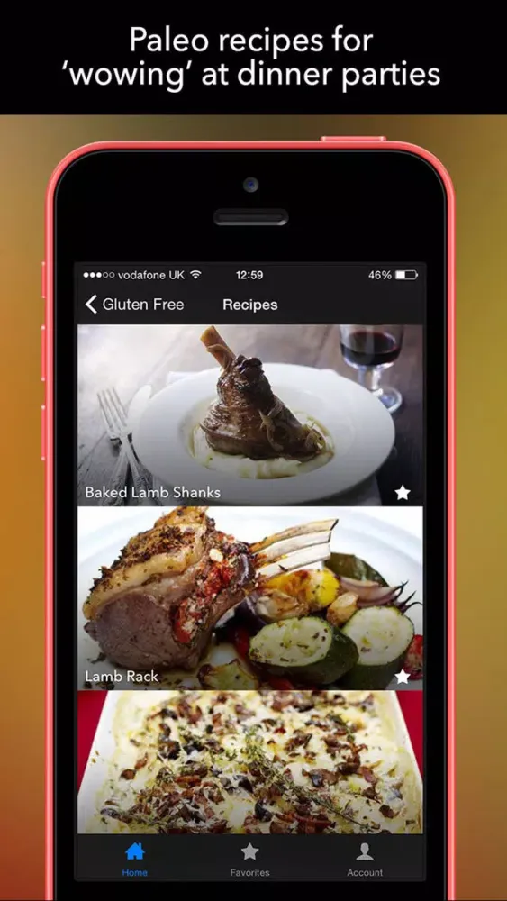 Paleo Eats - Caveman Diet Recipes Screenshots