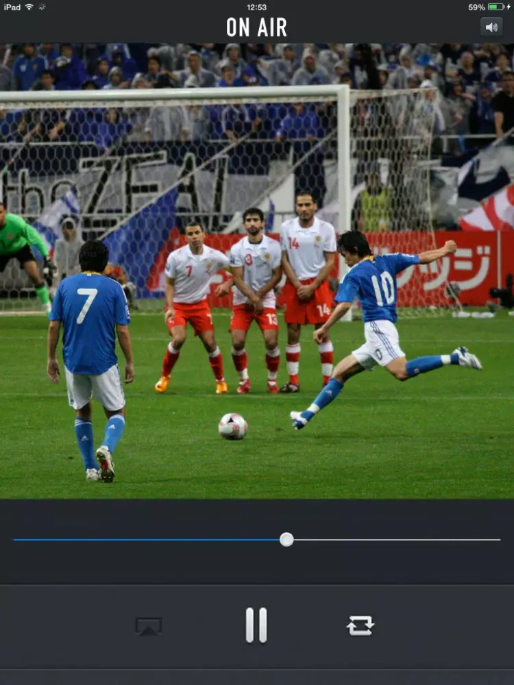Capturas de pantalla de Sports Commentary Radio iPad 