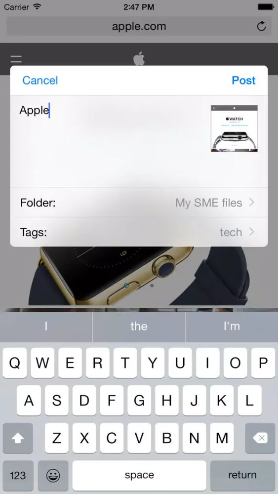 Storage Made Easy Cloud File Manager for Sector Screenshots