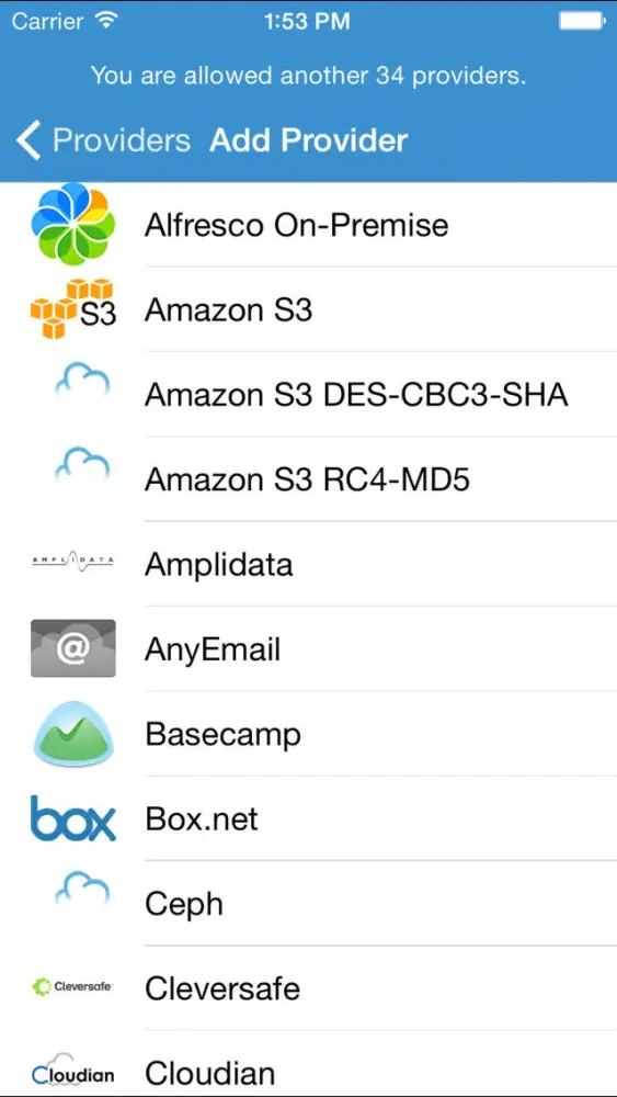 Storage Made Easy Cloud File Manager for Sector Screenshots