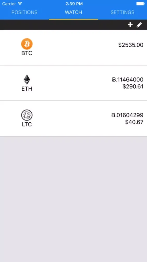 Cryptorate - Automatically track altcoin trades স্ক্রিনশট