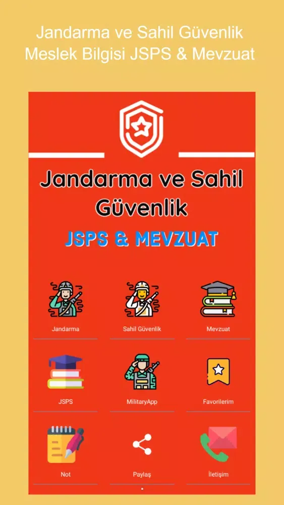 Zrzuty ekranu Jandarma ve Sahil Güvenlik