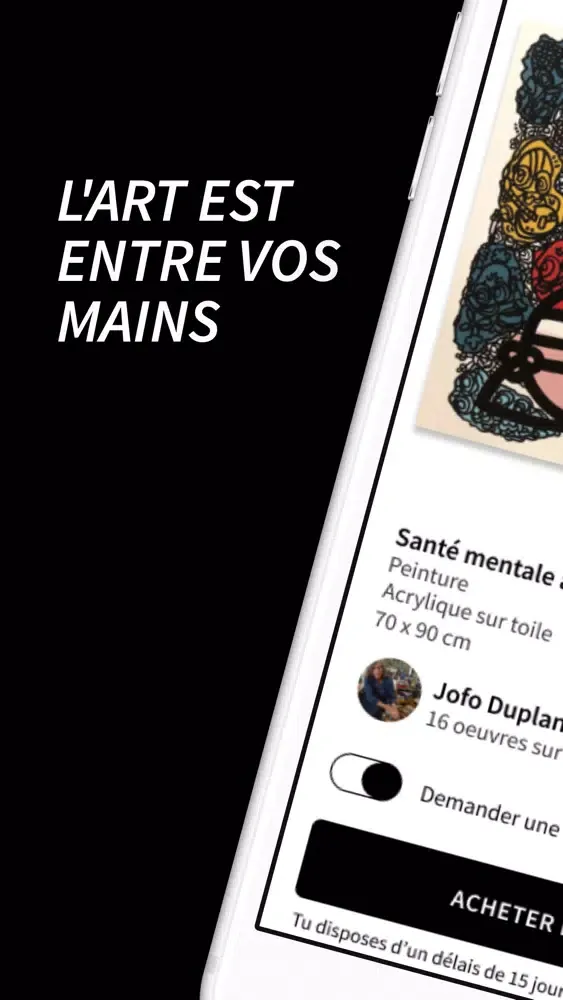 Achetez de l’art avec Artlee سکرین شاٹس
