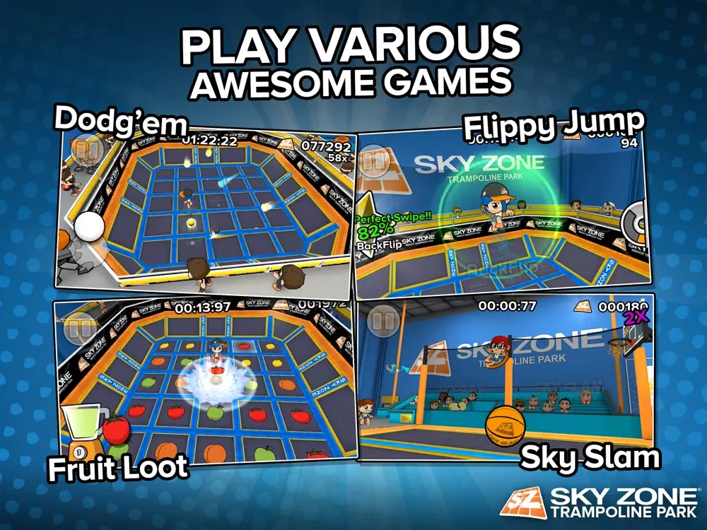 Sky Zone Game iPad  স্ক্রিনশট