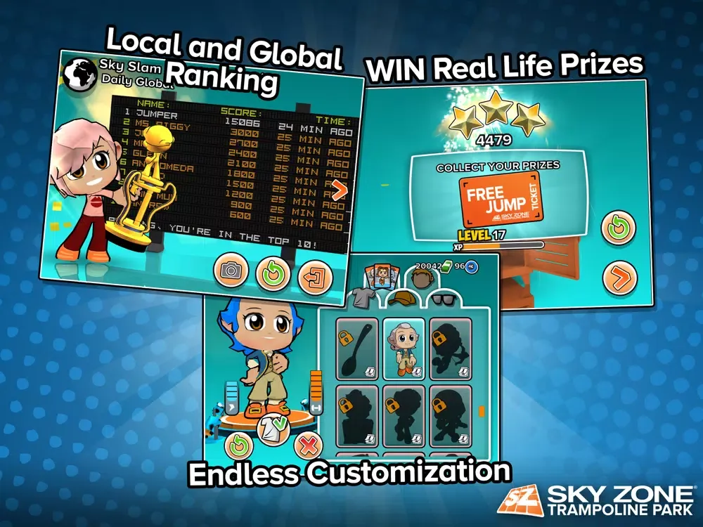Sky Zone Game iPad  স্ক্রিনশট