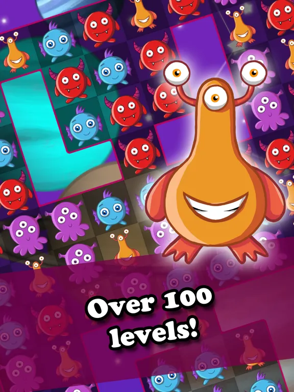 Captures d'écran de Cute Aliens - Match 3 Invasion iPad 
