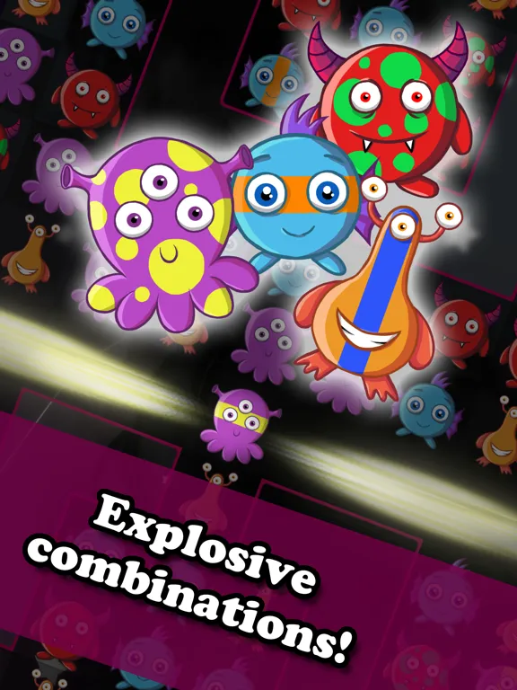 Captures d'écran de Cute Aliens - Match 3 Invasion iPad 