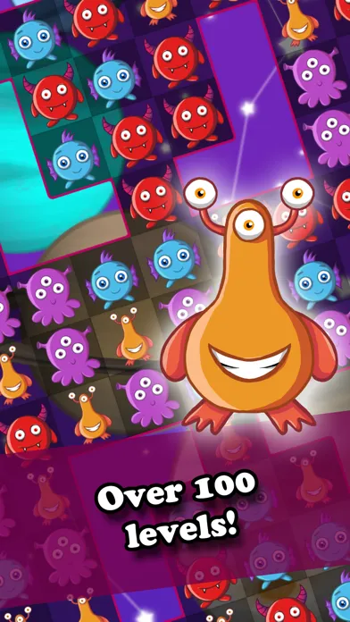 Captures d'écran de Cute Aliens - Match 3 Invasion
