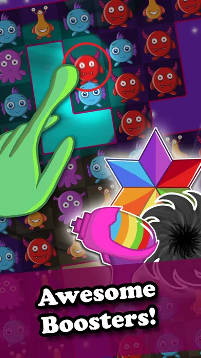 Captures d'écran de Cute Aliens - Match 3 Invasion