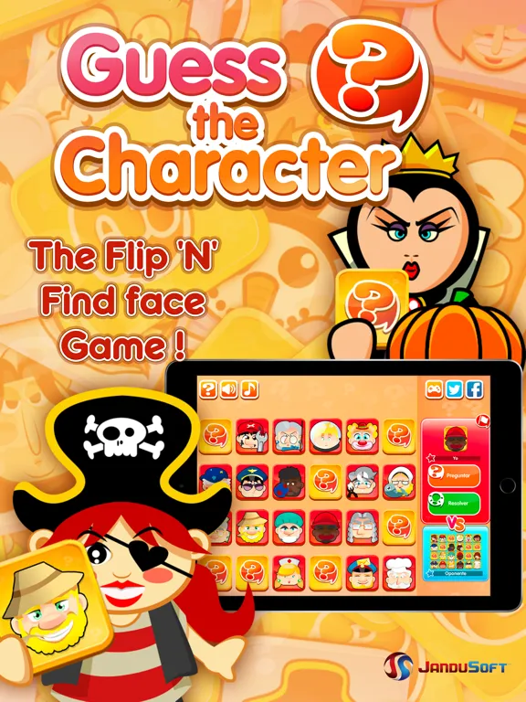 Guess my character! iPad 應用截圖