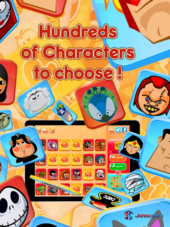 Guess my character! iPad 應用截圖