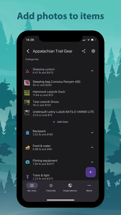 HikePack Screenshots