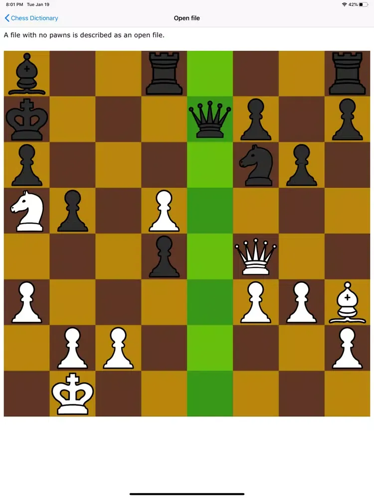 Chess Dictionary iPad  Screenshots