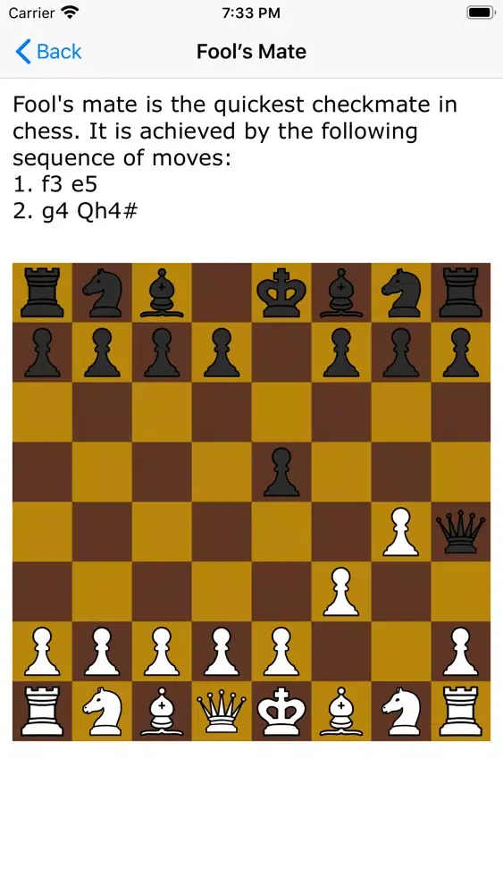 Chess Dictionary Screenshots