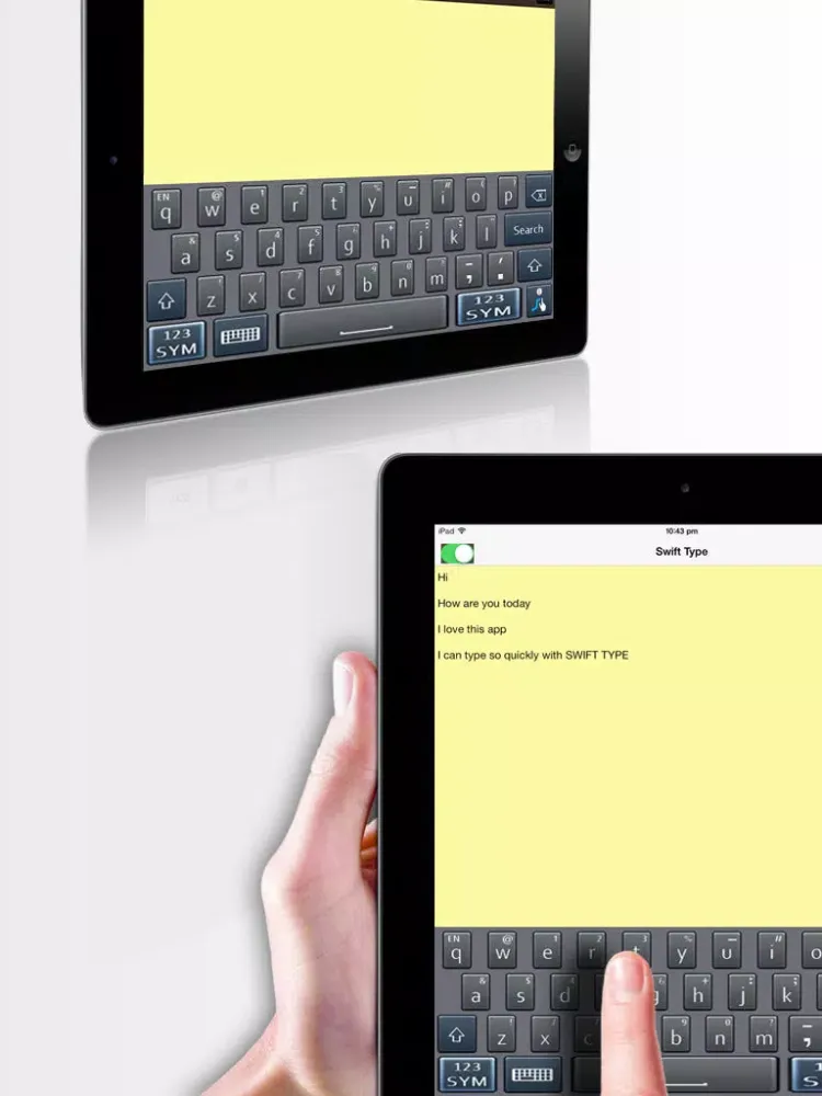 Swipe Typing iPad 應用截圖