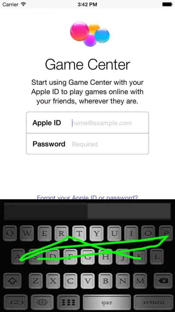 Swipe Typing應用截圖