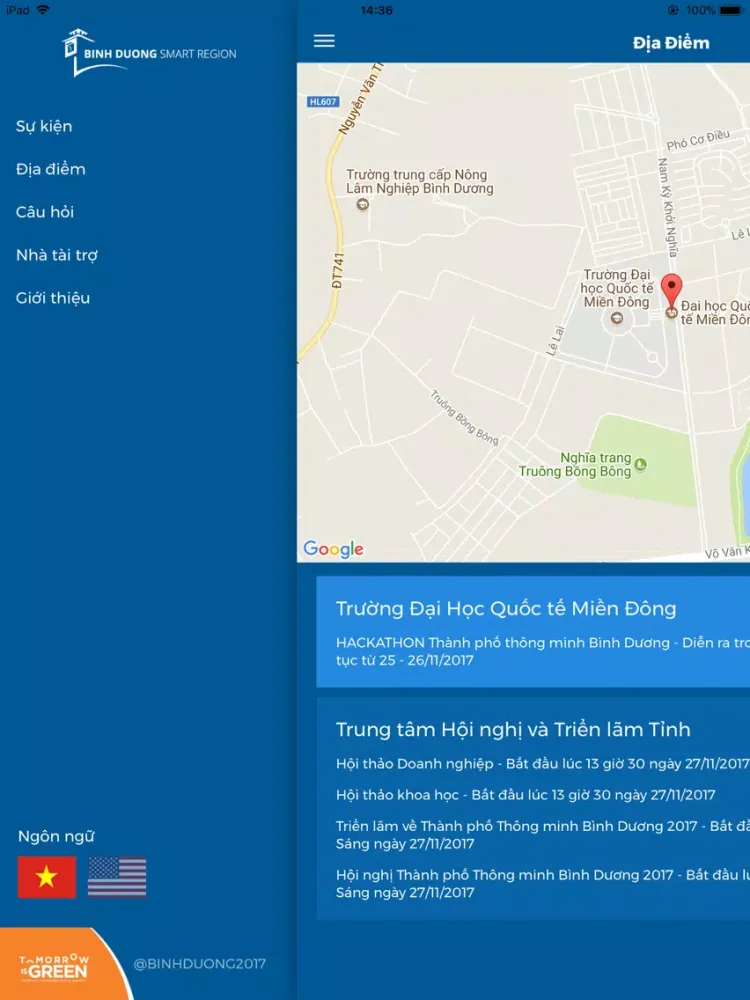 Bình Dương SmartCity iPad 应用截图