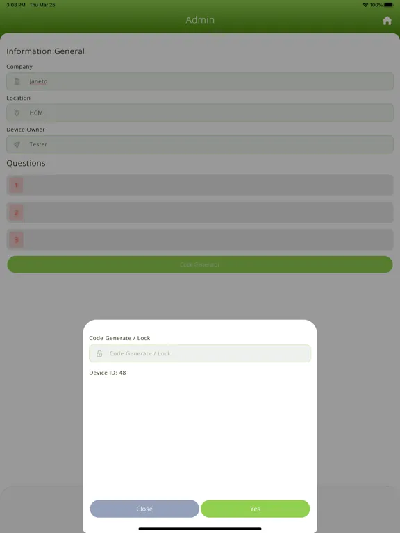 Screenshot di ePASS SCANNER iPad 