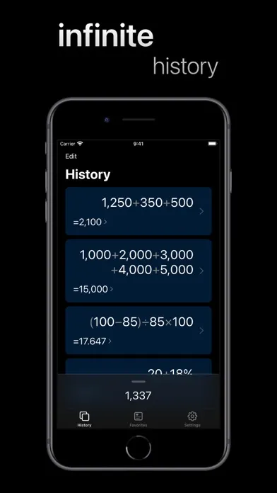 next.calc: a modern calculator Screenshots