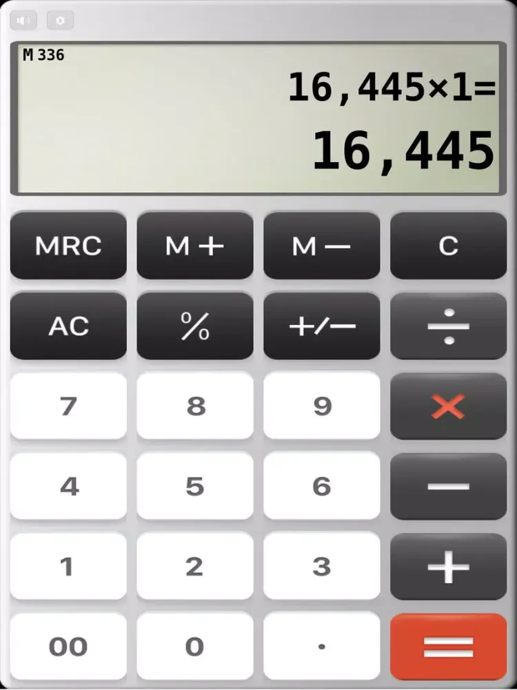 Zrzuty ekranu Calculator # - Free math calculate without ads iPad 