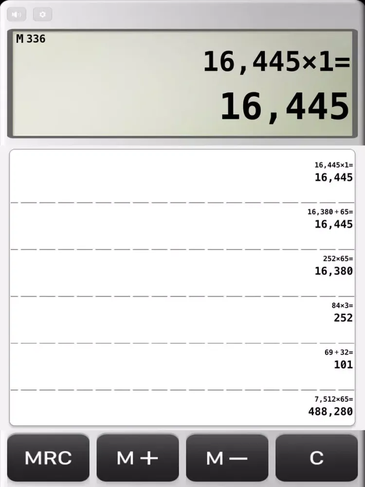 Zrzuty ekranu Calculator # - Free math calculate without ads iPad 
