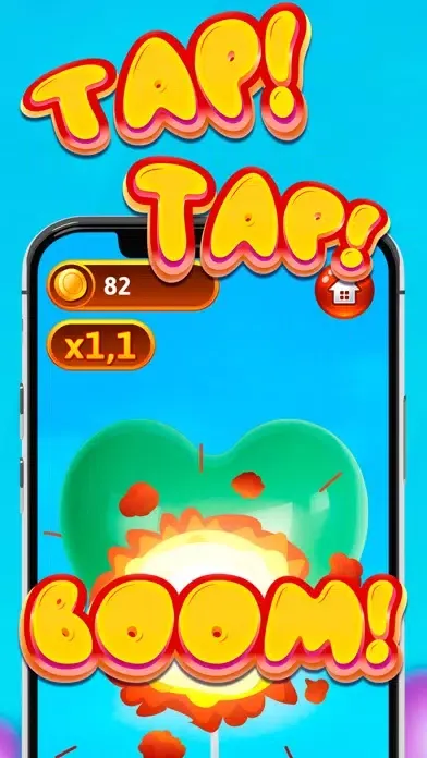 Tangkapan skrin Bursting Balloons