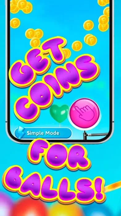 Tangkapan skrin Bursting Balloons