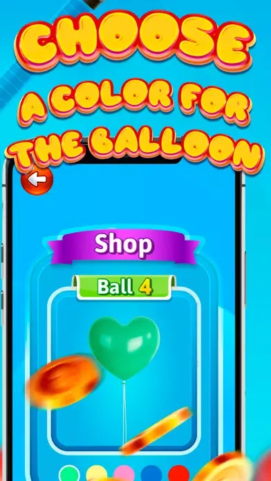 Tangkapan skrin Bursting Balloons