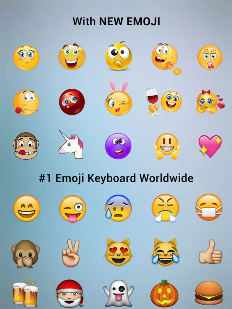 Captures d'écran de Lovemoji Keyboard - New Emoji Guess Games iPad 