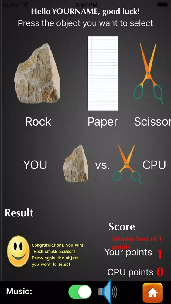 Juego de Piedra Papel o Tijera應用截圖